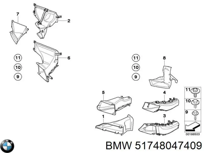  BMW 51748047409 ціна, від 154.63 USD