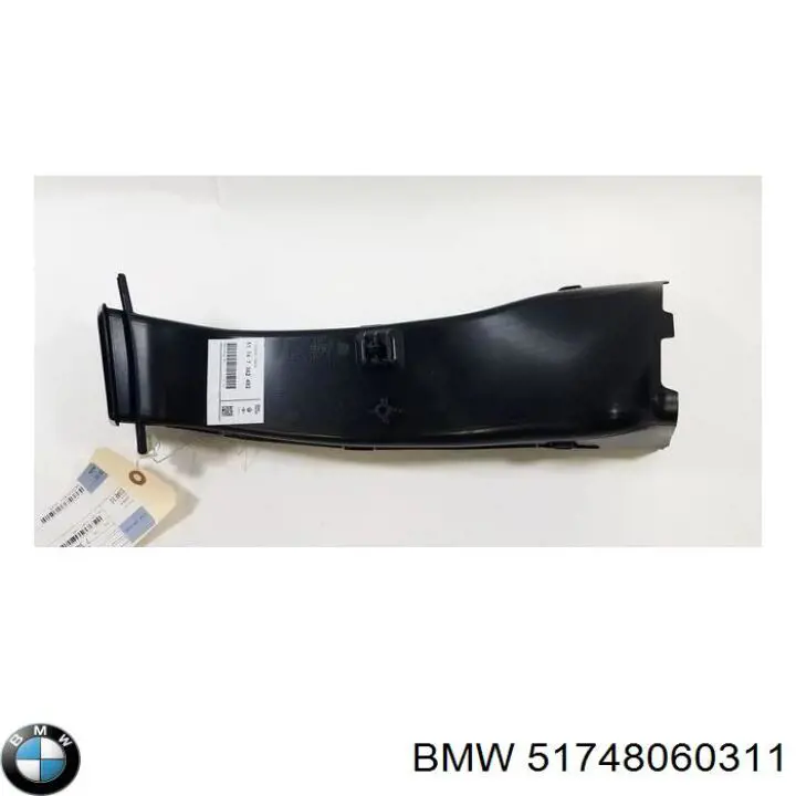 Повітропровід гальмівного диска, лівий BMW 51748060311 ціна, від 38.00 USD