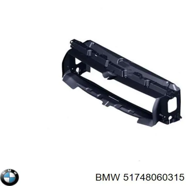 51748060315 BMW Повітропровід (дефлектор) радіатора, нижній