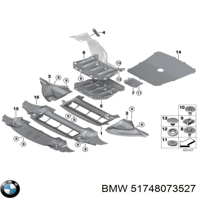 Купити 51748073527 BMW 