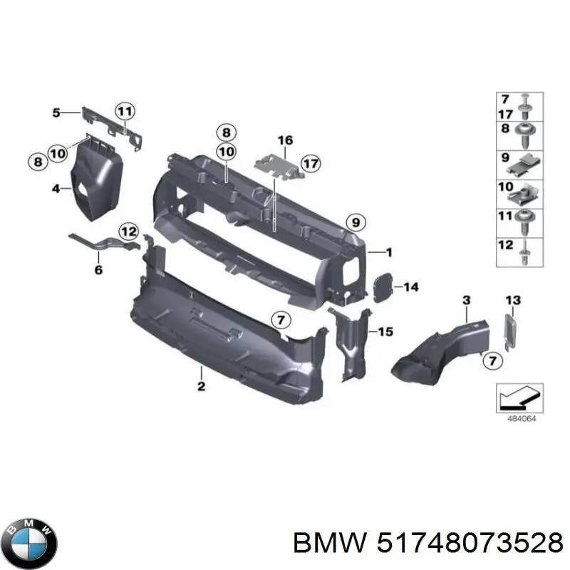  BMW 51748073528 ціна, від 47.11 USD