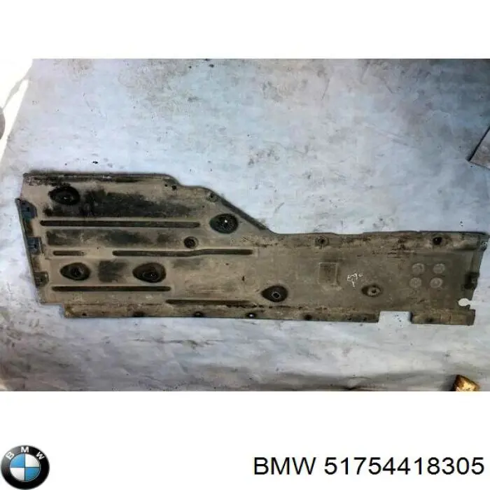 7075124 Autotechteile Захист днища, лівий