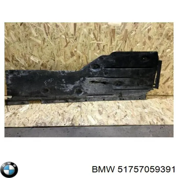 Захист днища, лівий BMW 51754416871