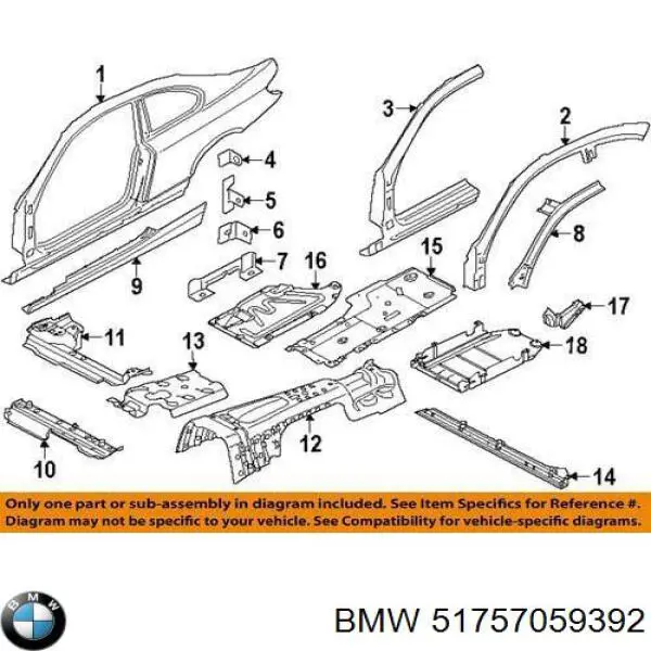 Купити PBM98133AR Signeda Захист днища, правий
