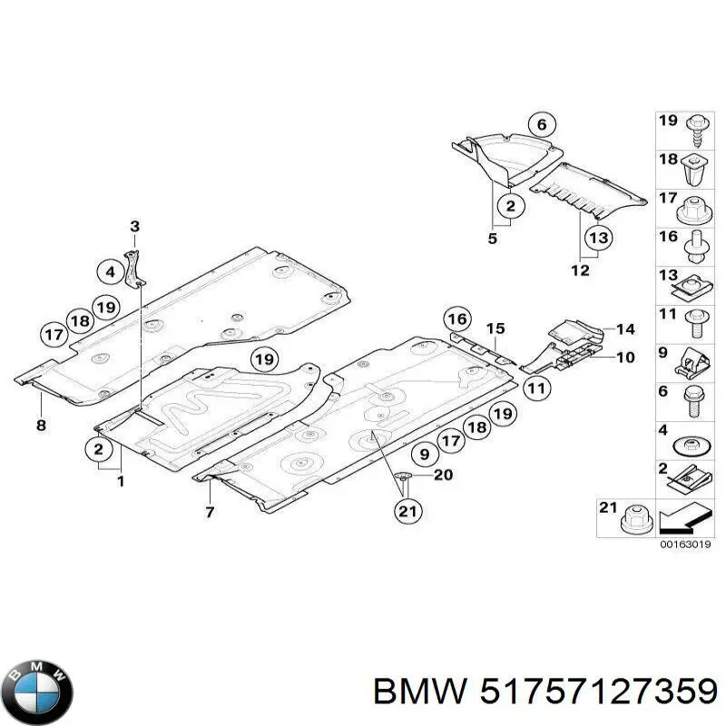 Купити 51757127359 BMW 