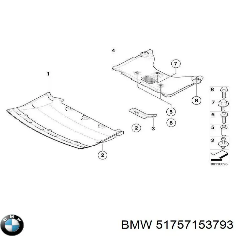  BMW 51757153793 ціна, від 217.10 USD