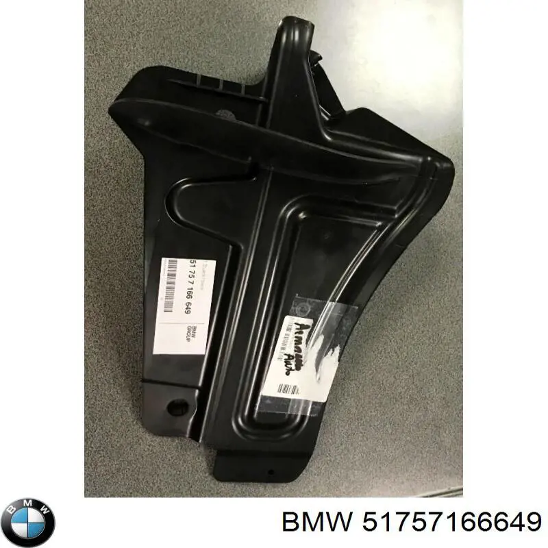 Купити 51757166649 BMW Підкрилок заднього крила, лівий