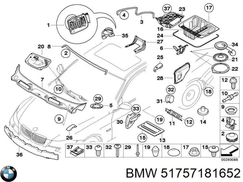  BMW 51757181652 ціна, від 16.63 USD
