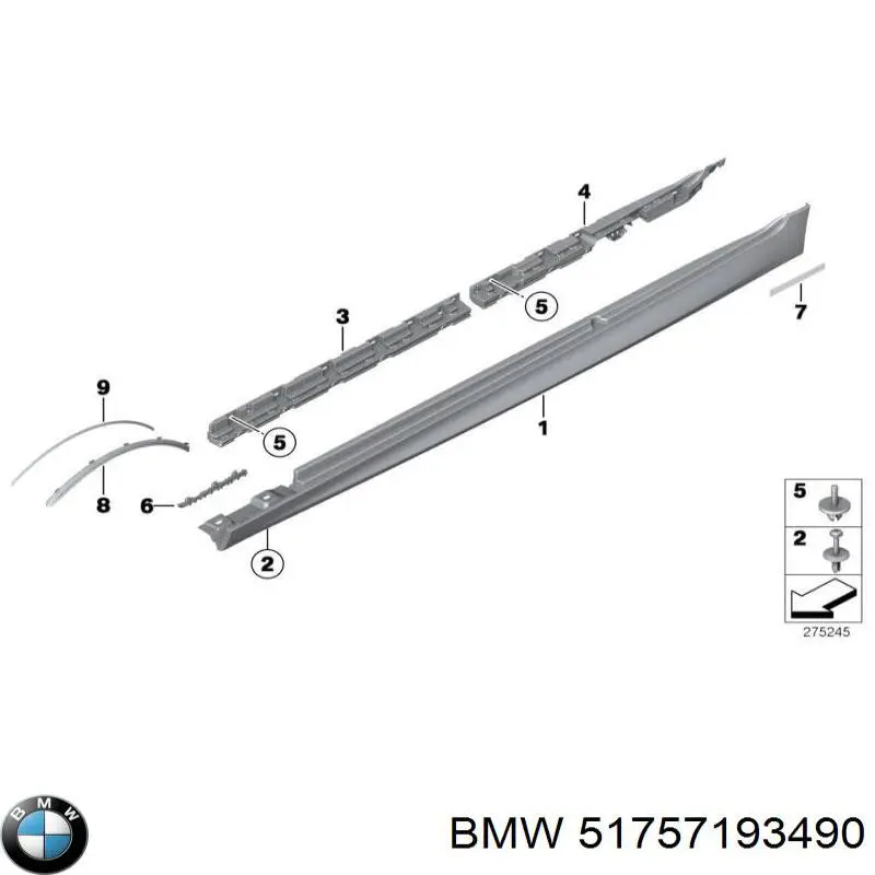  51757193490 BMW