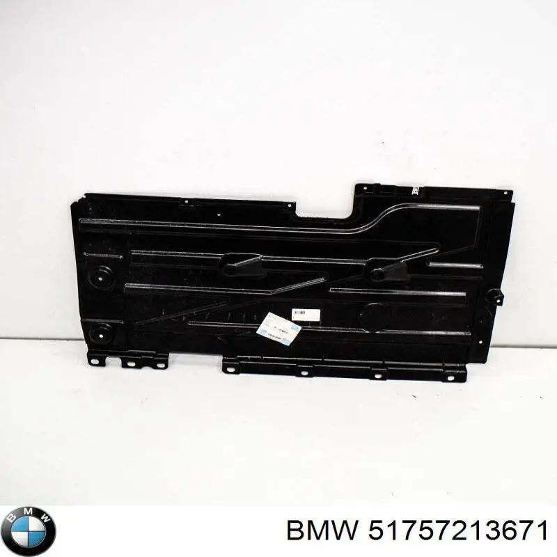 Захист днища передній лівий на BMW X3 (F25)