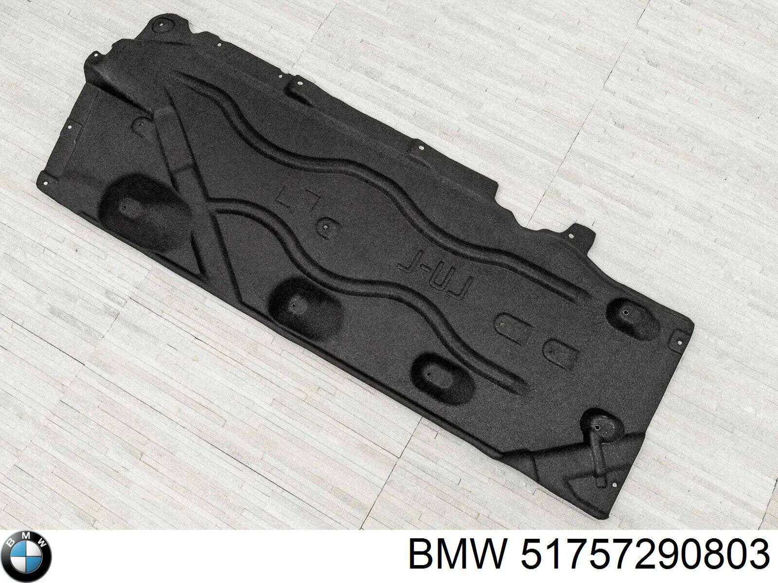 Захист днища, лівий BMW 51757290803 ціна, від 13.81 USD