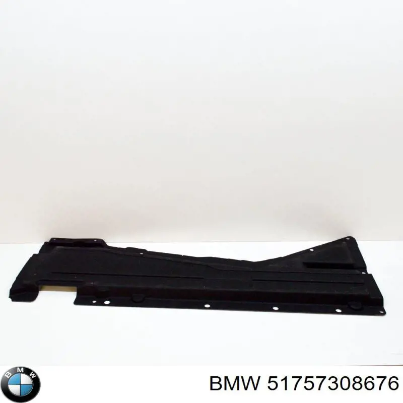 Захист днища, правий BMW 51757308676 ціна, від 40.54 USD