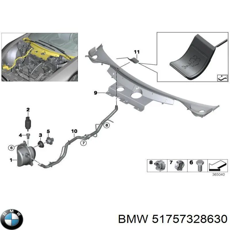  51757328630 BMW