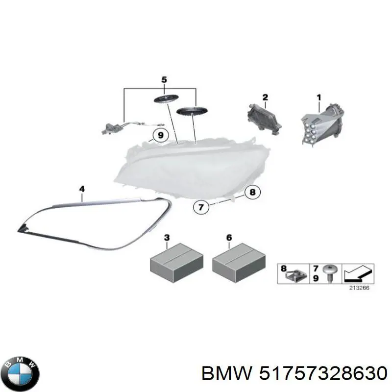  BMW 51757328630 ціна, від 329.50 USD