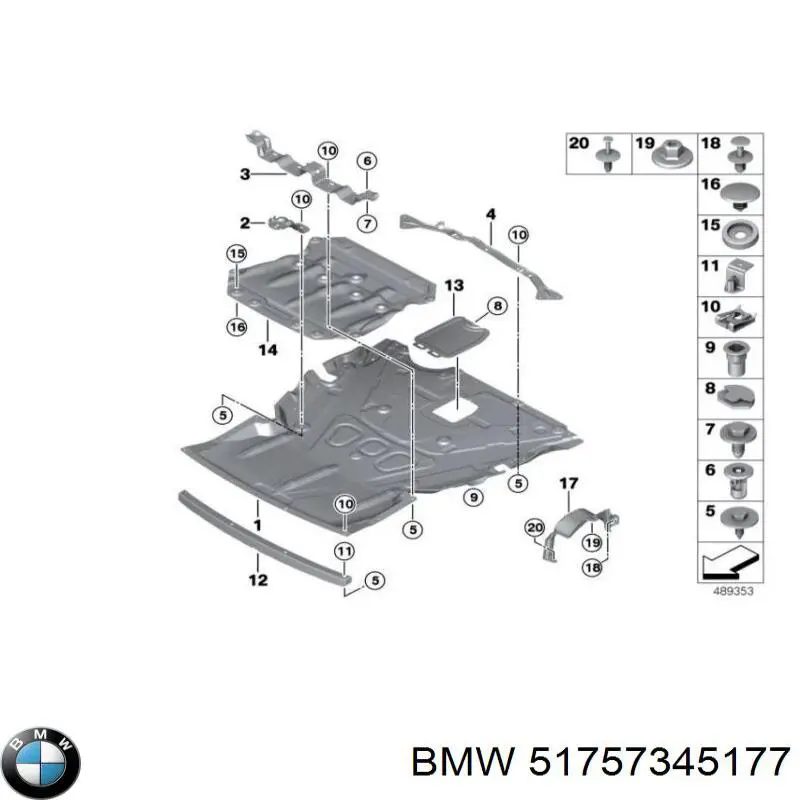  BMW 51757345177 ціна, від 428.95 USD