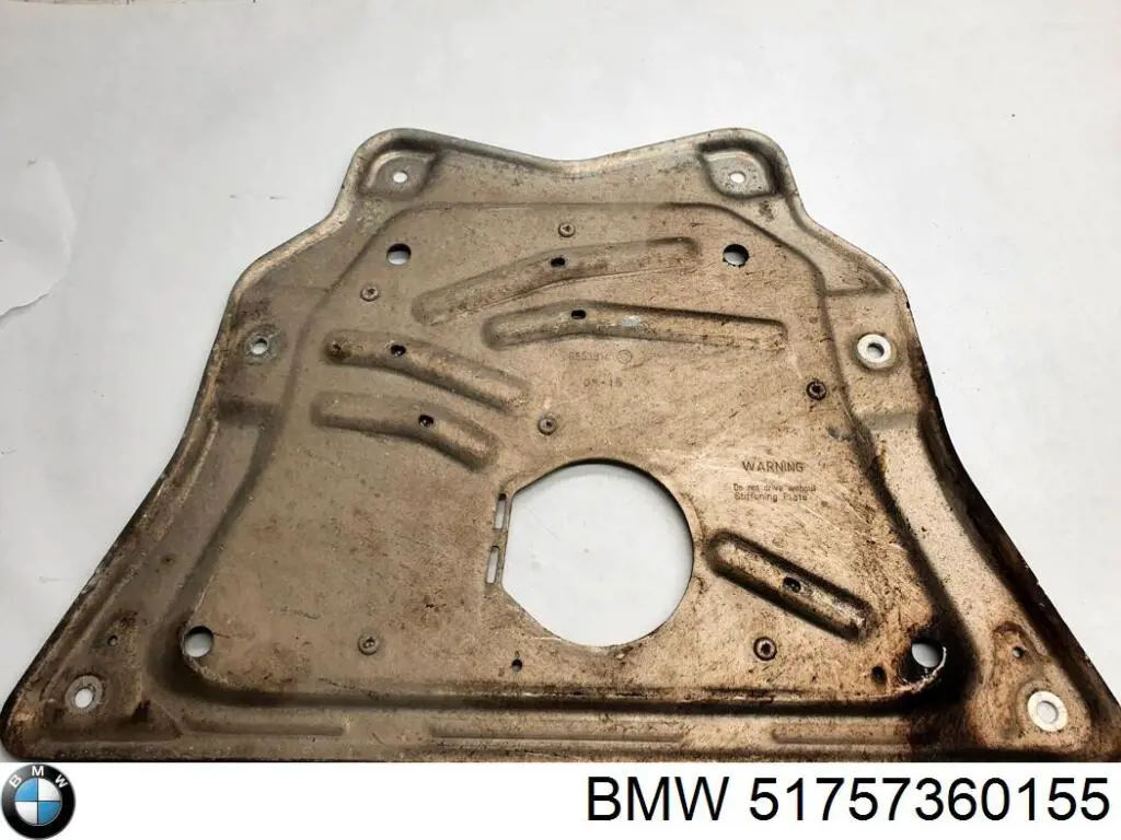 51757360155 BMW Захист двигуна задня