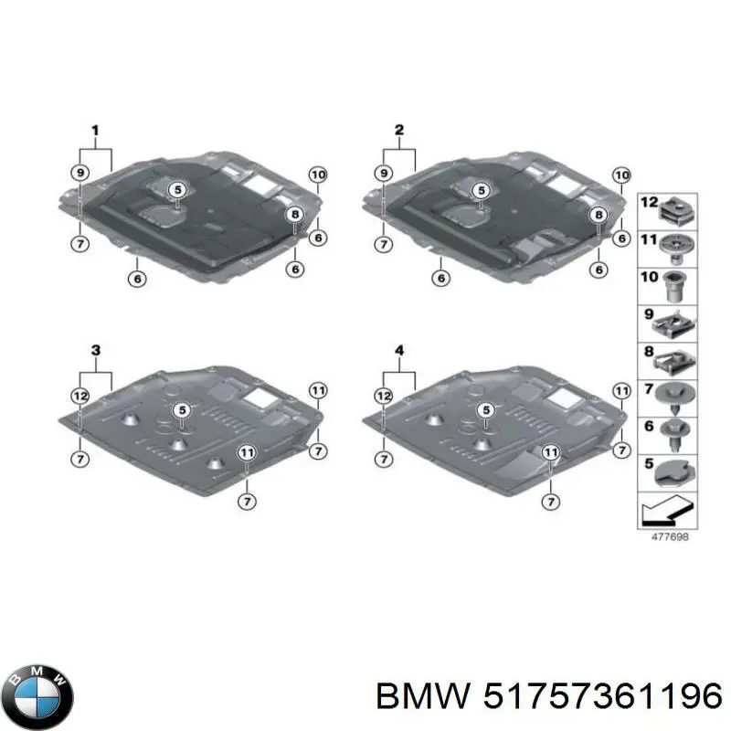  51757361196 BMW