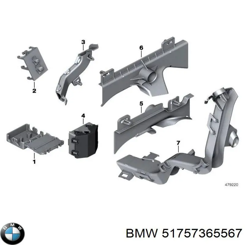  BMW 51757365567 ціна, від 3.55 USD