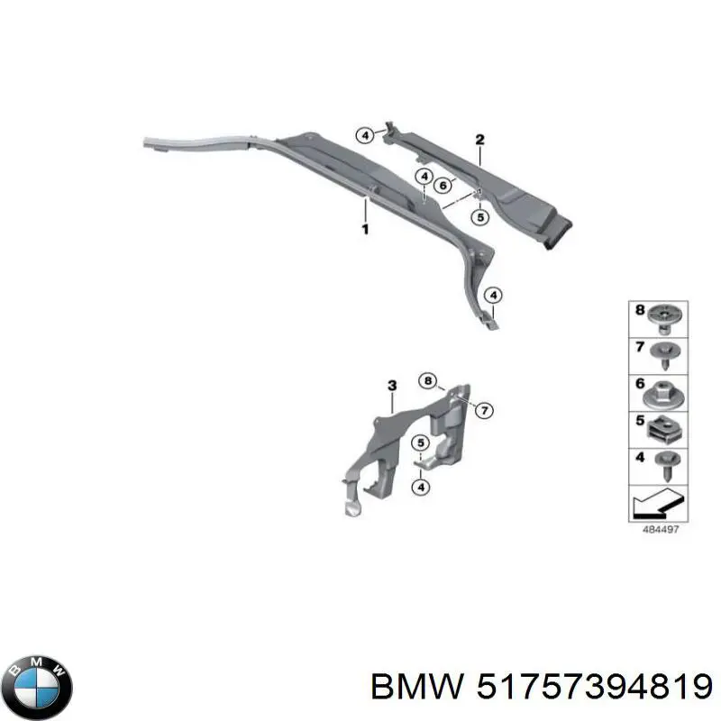  BMW 51717394819 ціна, від 25.33 USD