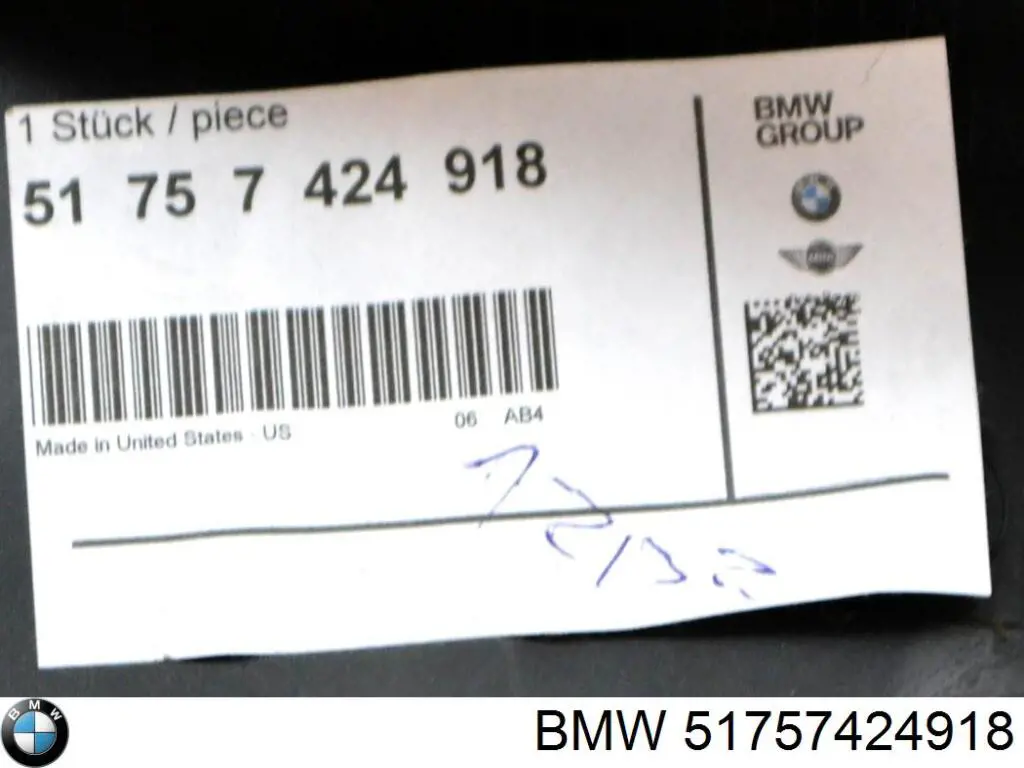 Захисний кожух кермового механізму BMW 51717424918 ціна, від 26.52 USD