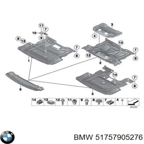 7015147 Autotechteile Захист ДВС