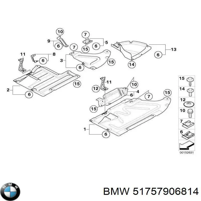  BMW 51757906814 ціна, від 118.92 USD