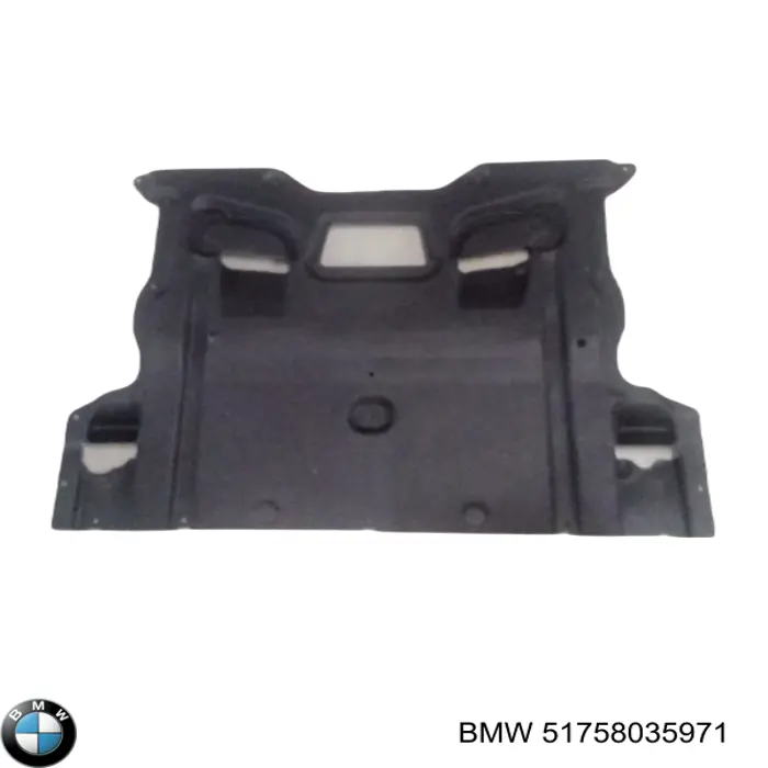 Захист двигуна задня на BMW 7 (F01, F02, F03, F04)