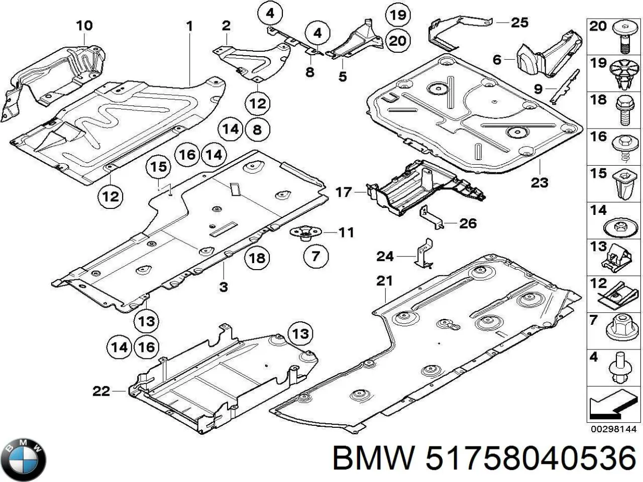 51758040536 BMW 