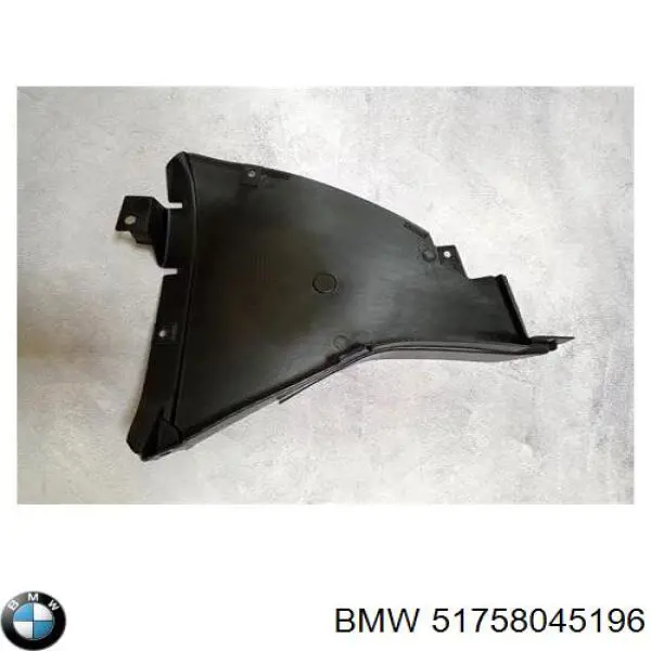 51758045196 BMW Захист бампера переднього, права