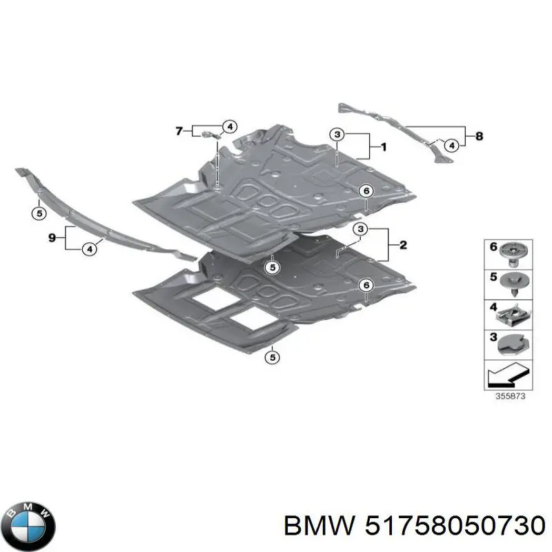  BMW 51758050730 ціна, від 86.40 USD