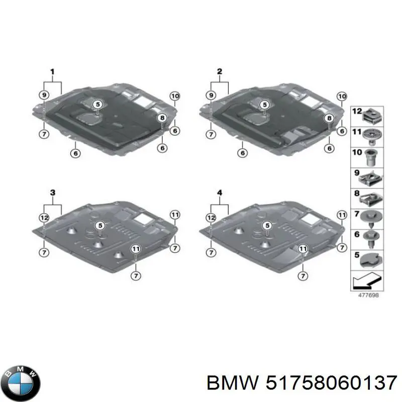  51758060137 BMW