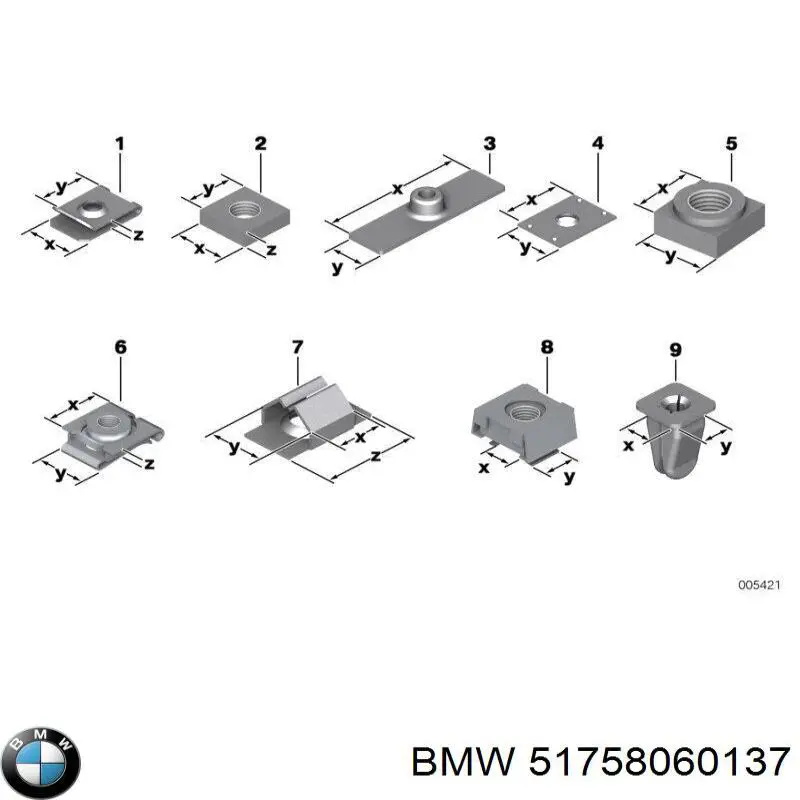  BMW 51758060137 ціна, від 220.00 USD