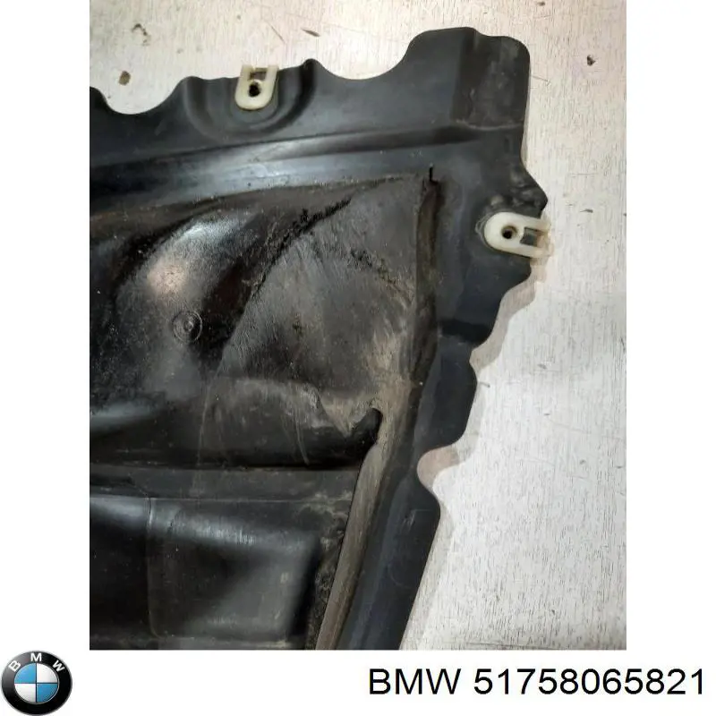 Захист бампера переднього, лівий BMW 51758065821 ціна, від 86.14 USD