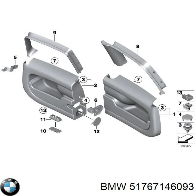 Купити 51767146093 BMW 