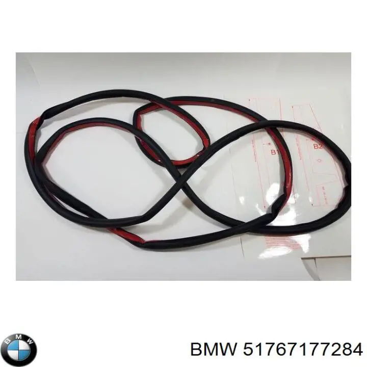 51767177284 BMW Прокладочний гумка багажника