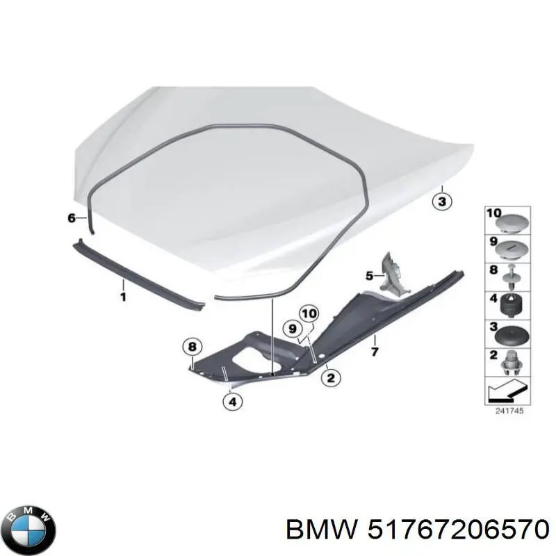 Купити 7206570 BMW 