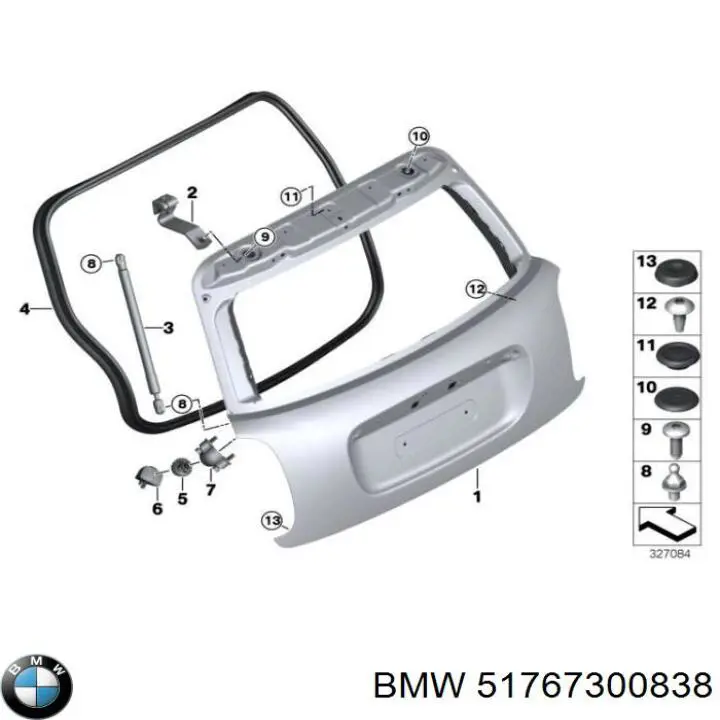  BMW 51767375849 ціна, від 50.62 USD
