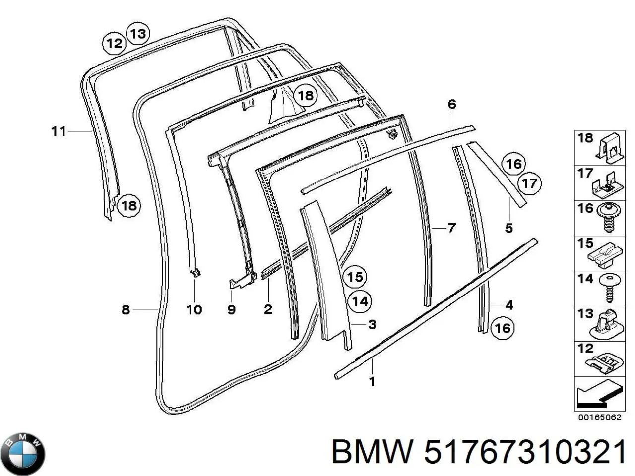  BMW 51767310321 ціна, від 59.06 USD