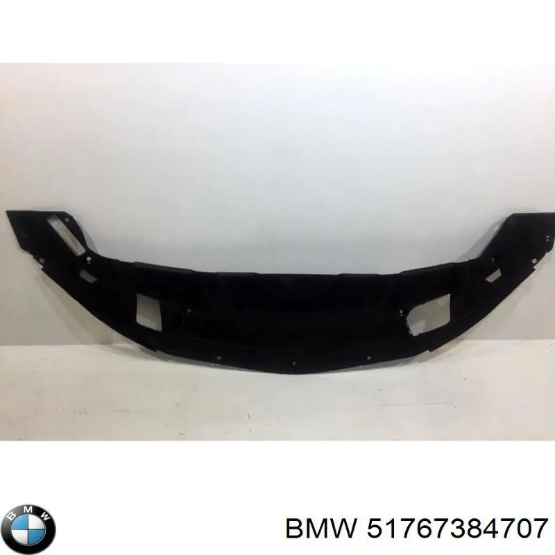 7384707 BMW Накладка верхня передній панелі / супорта радіатора