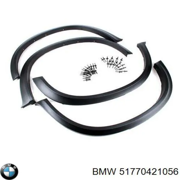 51770421056 BMW молдинг-розширювач арки колеса, комплект на машину