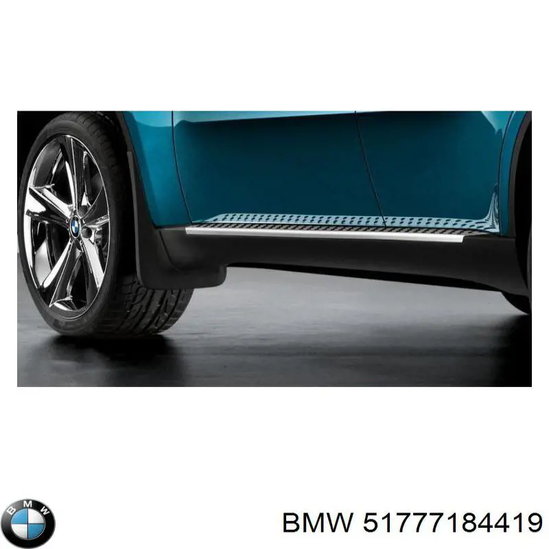 Поріг зовнішній лівий 51777184419 BMW