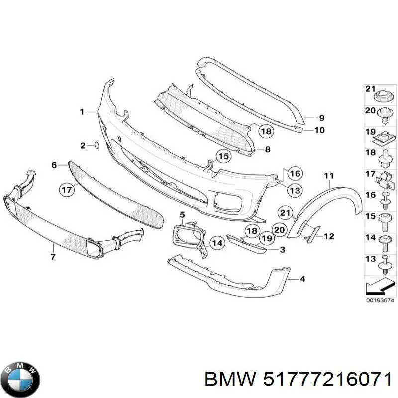  BMW 51777216071 ціна, від 115.28 USD