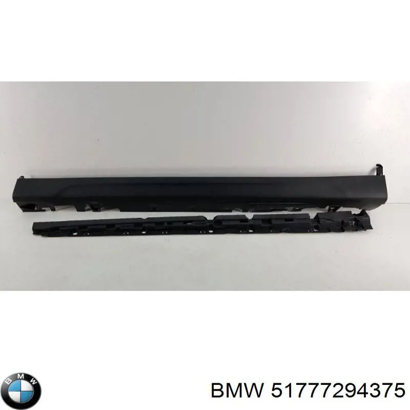 Купити 51777294375 BMW Накладка зовнішня (молдинг) порога, лівий
