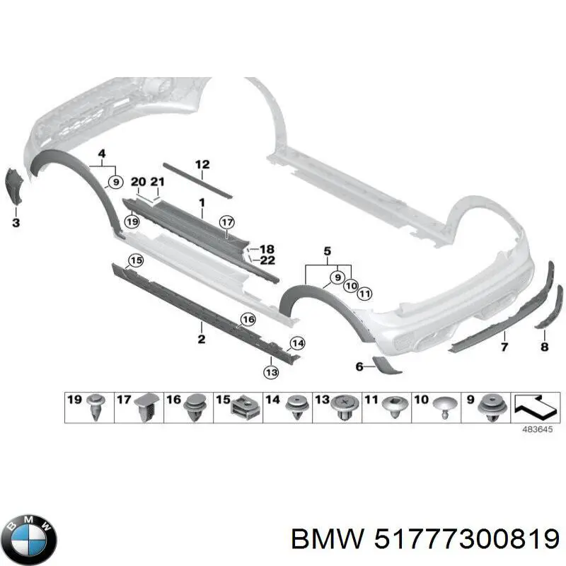 Накладка передньої лівої арки колеса Signeda PAT01006MALV ціна, від 46.47 USD