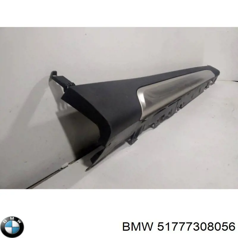 Накладка зовнішня (молдинг) порога, правий BMW 51777308056 ціна, від 95.30 USD