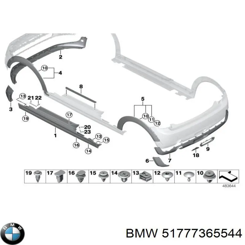 51775A3DE54 BMW 
