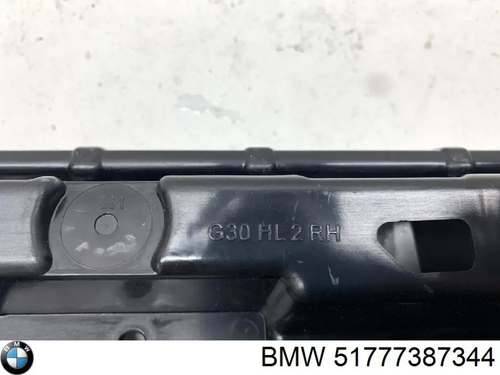 Кронштейн зовнішньої накладки порога правого BMW 51777387344 ціна, від 12.67 USD