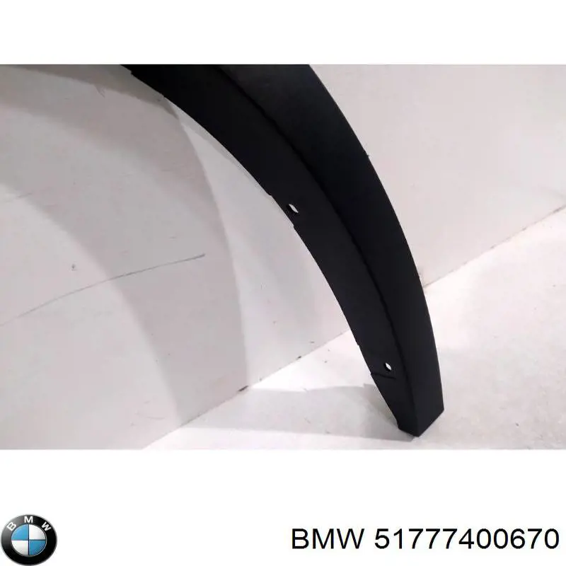 Купити 51777400670 BMW Розширювач заднього крила, правий