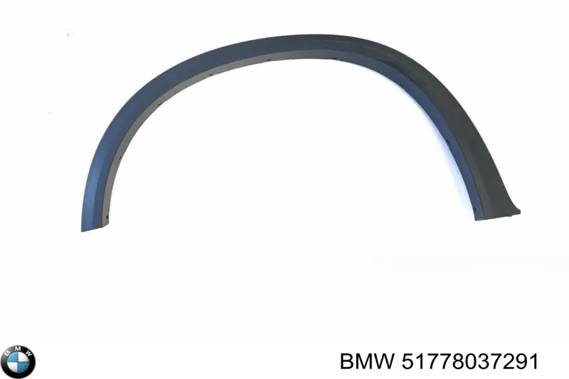 Накладка передньої лівої арки колеса BMW 51778037291 ціна, від 101.88 USD