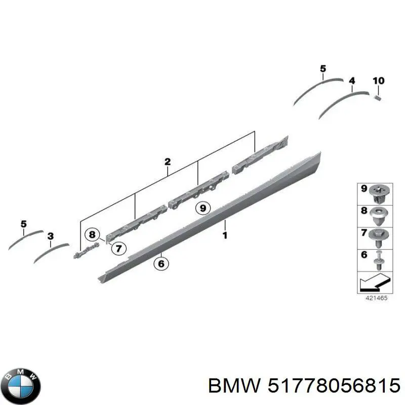  BMW 51778056815 ціна, від 189.99 USD